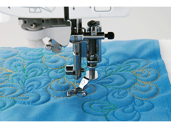 Open Toe Quilting Foot - Brother SA187