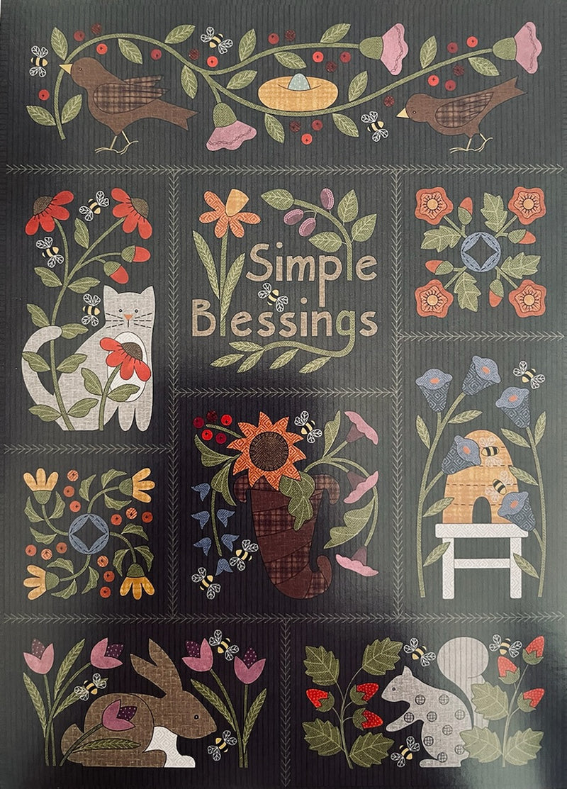 Cat Among the Daisies - Simple Blessings Part 2 - Pattern