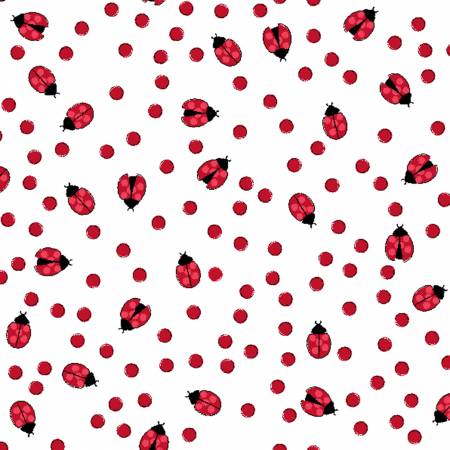 White Dot - Ladybug Mania