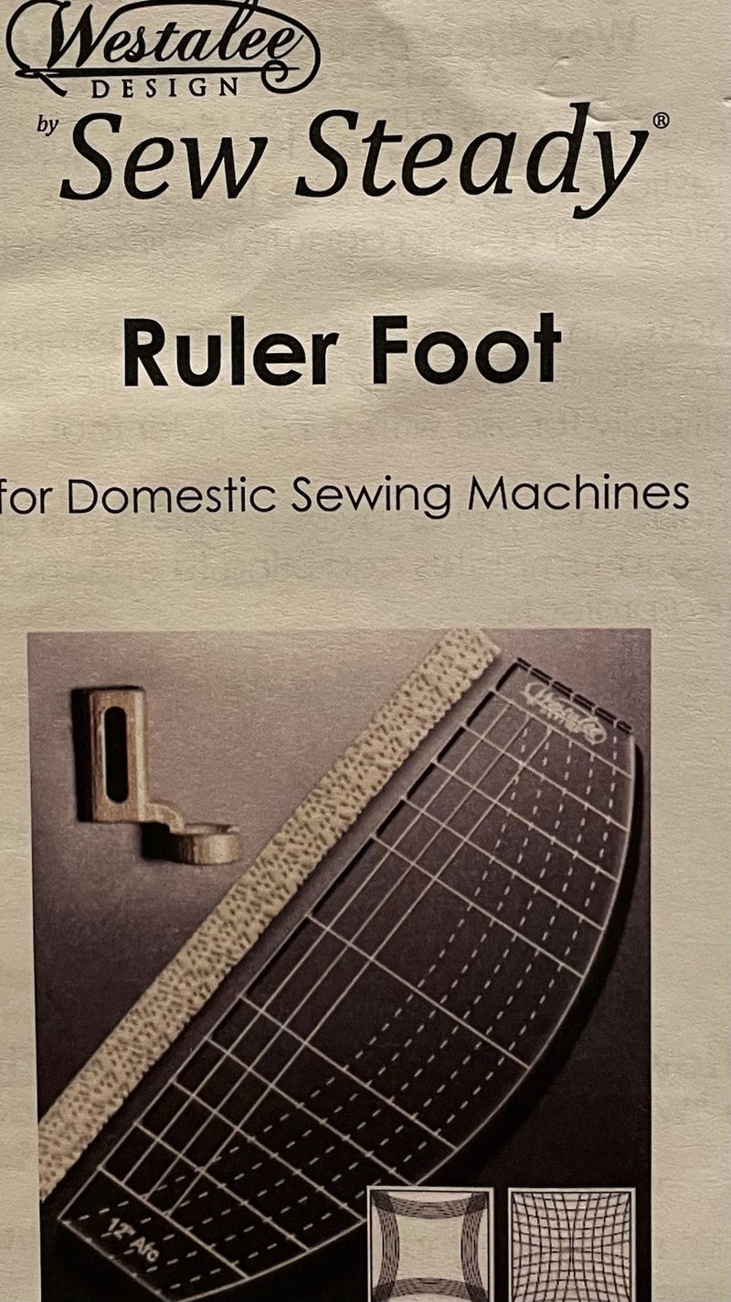 USED Medium Shank Ruler Foot Starter Package - Westalee Sew Steady WFPKGMS
