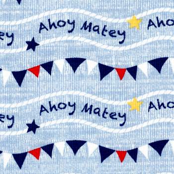 Ahoy Banner Blue - Ahoy Matey