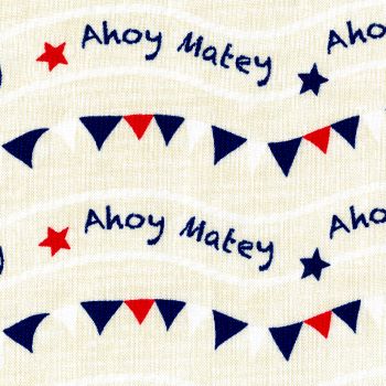 Ahoy Banner Cream - Ahoy Matey