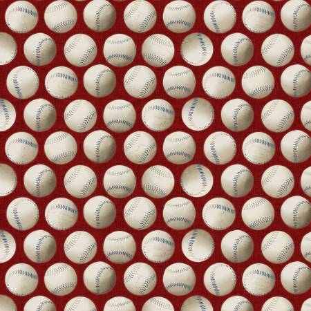 Red Baseballs - Game Time