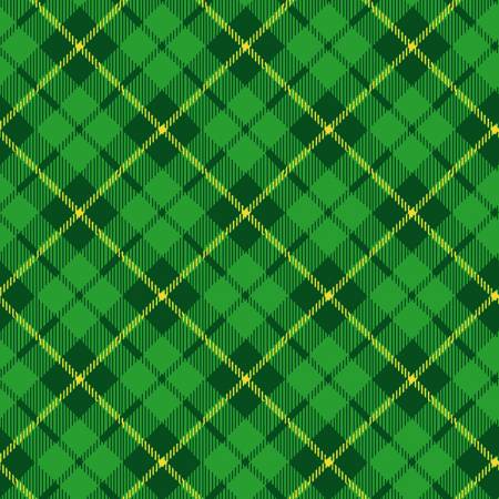 Diagonal Plaid - Pot of Gold