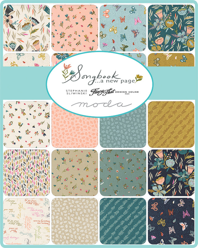 Songbook A New Page - Fat Quarter Bundle 45550AB