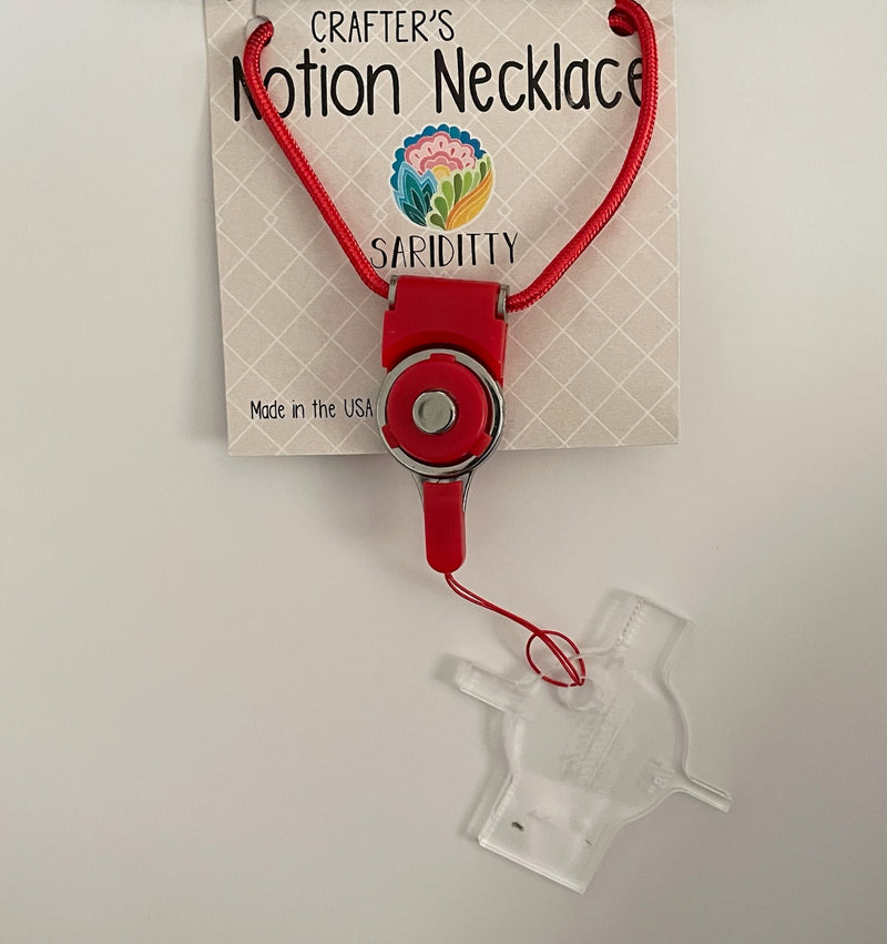 Crafter's Necklace with Spacing Gauge - Westalee Sew Steady SASCNRD
