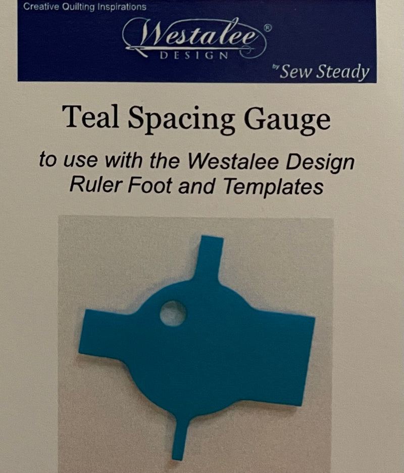 Teal Spacing Gauge - Westalee Sew Steady WASPGTEAL