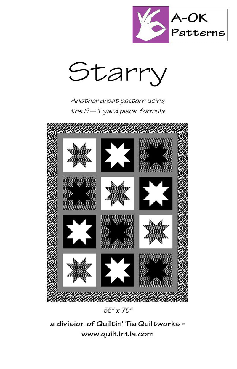 Starry - A-OK 5 Yard Pattern