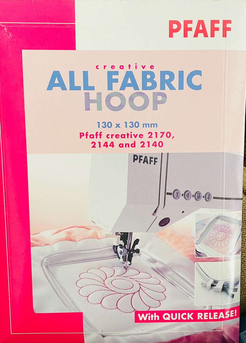 All Fabric Hoop - Pfaff 820659096 Discontinued