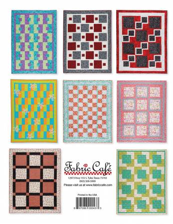 Fabric Cafe Pretty Darn Quick 3-Yard Quilts Pattern Book - The