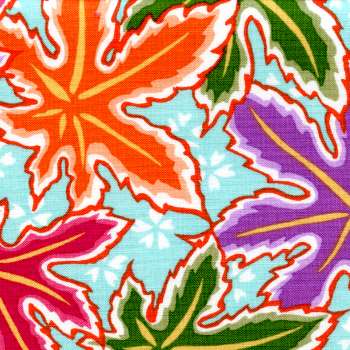 Lacy Leaf in Pastel - Kaffe Fassett Collective Spring 2018