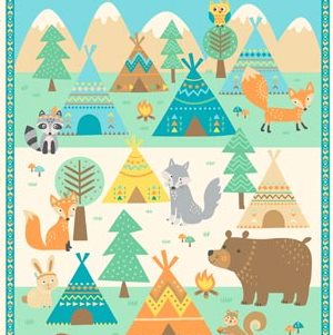 Forest Animals - Panel