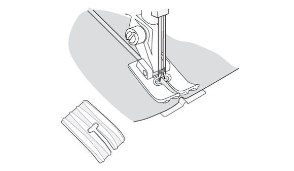 Raised Seam Foot and Plate - Viking 412845645