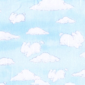 Blue Sky and Whimsical Clouds - Cotton Tail Farm
